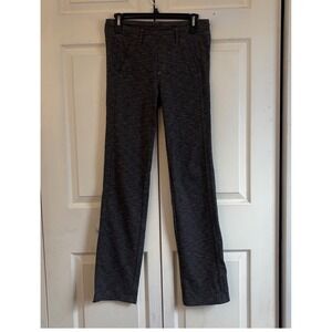 KUHL Women Charcoal Heather Grey Straight Leg Outdoor Stretch Pants Size 6 REG